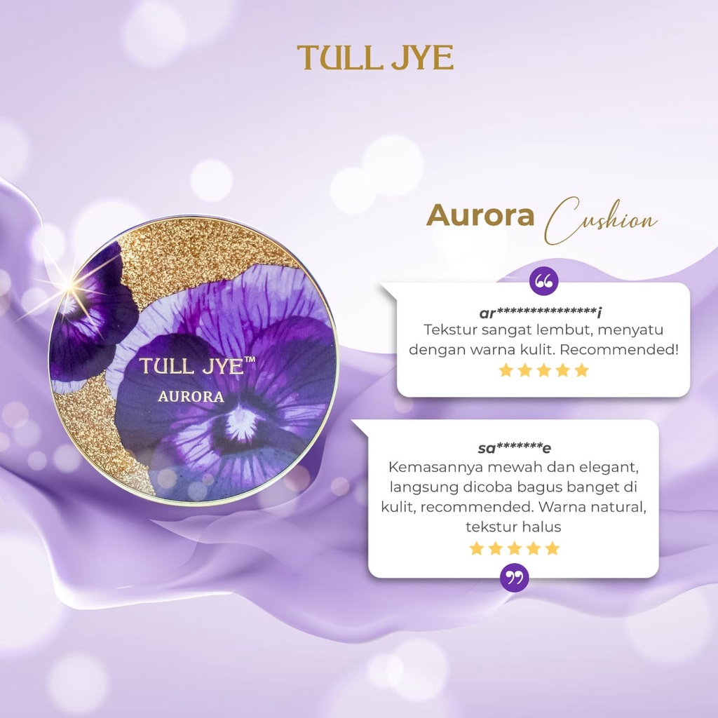 ☘️Yuri Kosmetik☘️ Tull Jye Aurora Cushion - Natural Beige 13gr