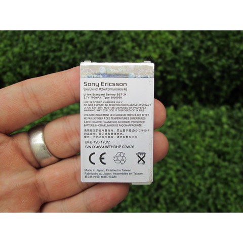 Baterai Sony Ericsson BST-24 BST24 BST 24 Original 100% T200