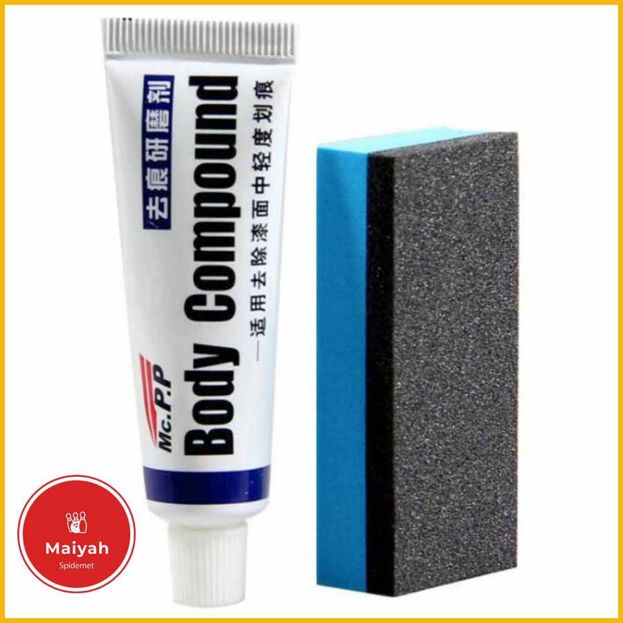 Body Compound Obat Penghilang Baret Lecet Halus Mobil Polish Wax polis kompoun compoun kompound