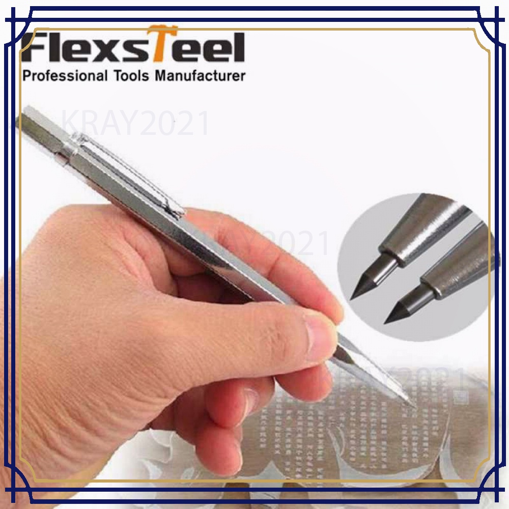 Pena Ukir Metal Scriber Tungsten Carbide Tip AK165