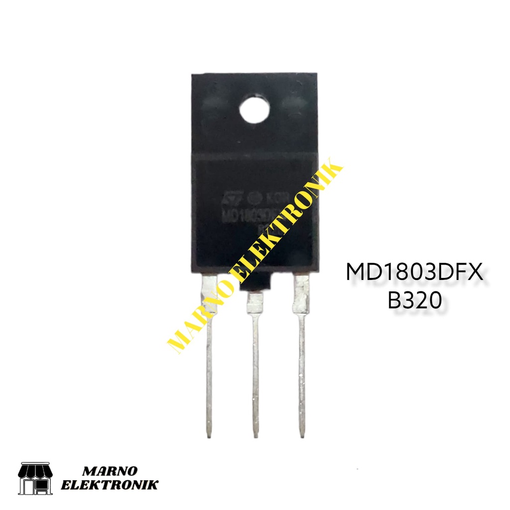 TRANSISTOR MD18033DFX MD 1803DFX MD1803 MD 1803 DFX  ASLI ORIGINAL