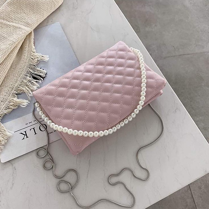 Tas Selempang Mutiara Bordir 3546