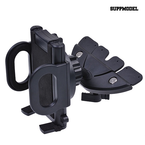 Sdl Bracket Mount Slot CD Mobil Rotasi Holder Handphone / iPhone / GPS Universal