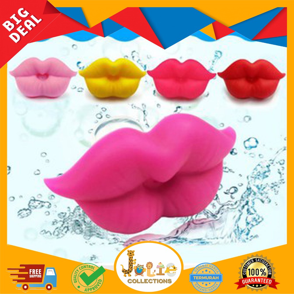 JOLIECOLLECTIONS DOT EMPENG SILIKON BAYI BENTUK BIBIR