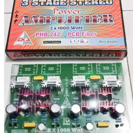 3 Stage Driver Power 1000-2000 Watt stereo ckj