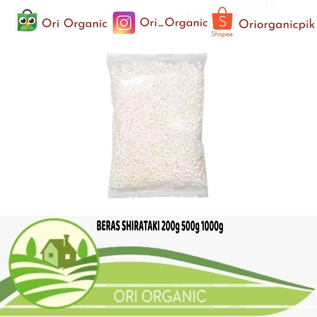 

BERAS SHIRATAKI 500g - 1kg