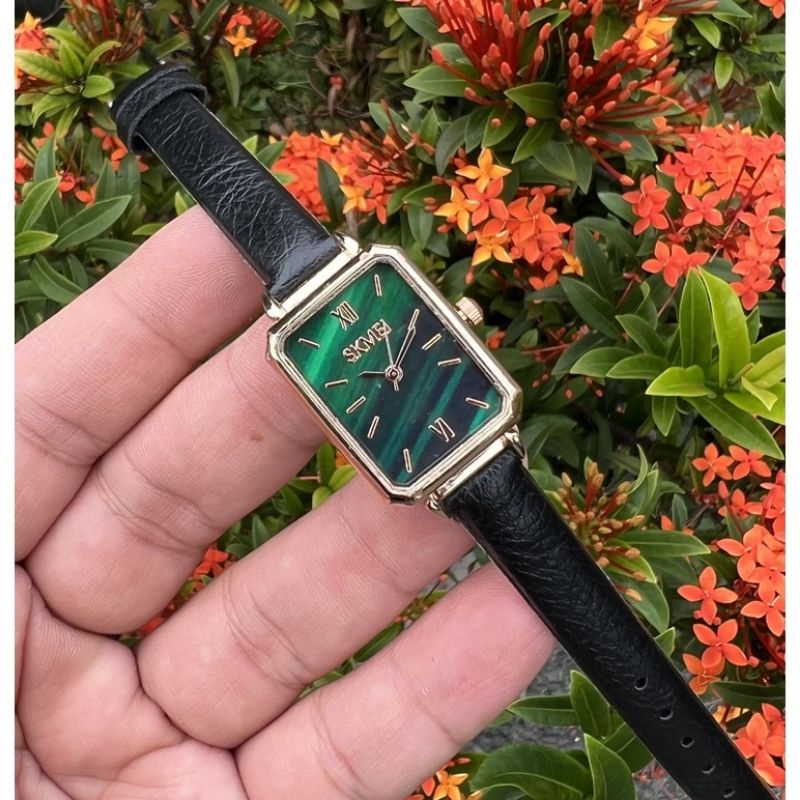 Jam Tangan Wanita SKMEI Kulit Model Kotak