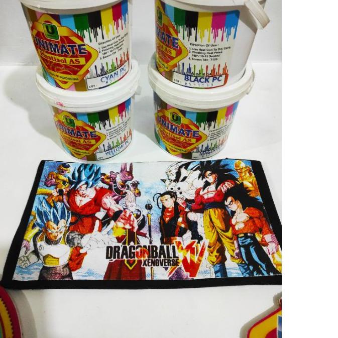 Tinta Plastisol CMYK Dan WYRB Unimate Pc