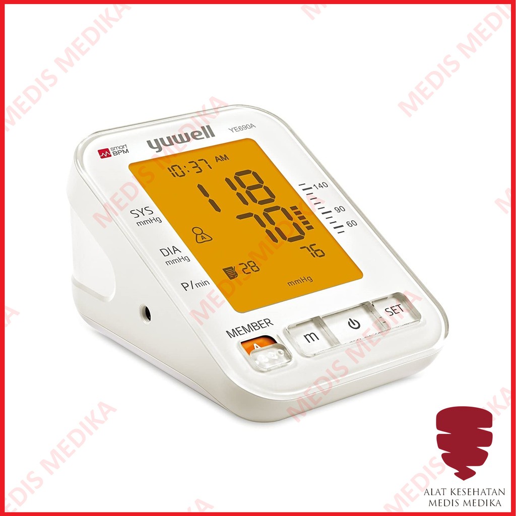YE680A Yuwell Tensimeter Digital Alat Ukur Cek Tekanan Darah Tensi