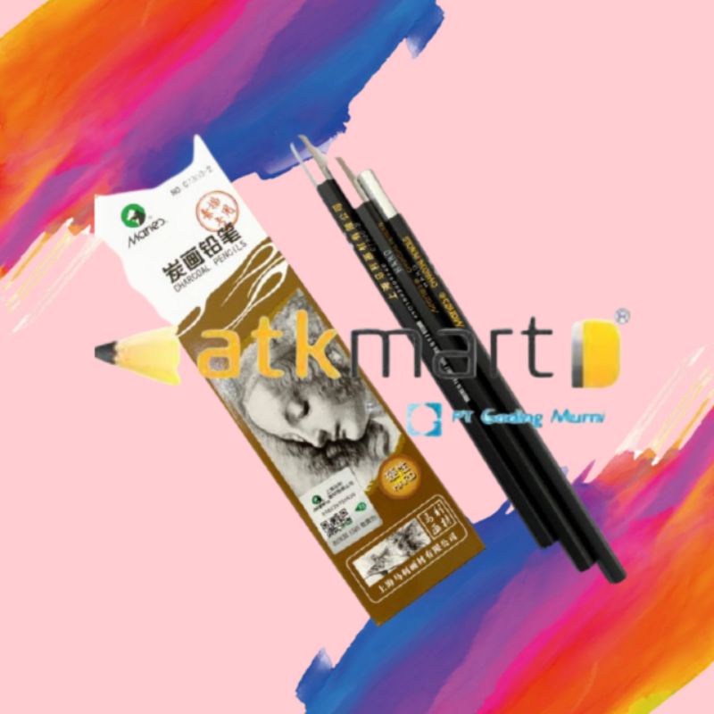 

MARIES CHARCOAL PENCIL C7300-2/HARD