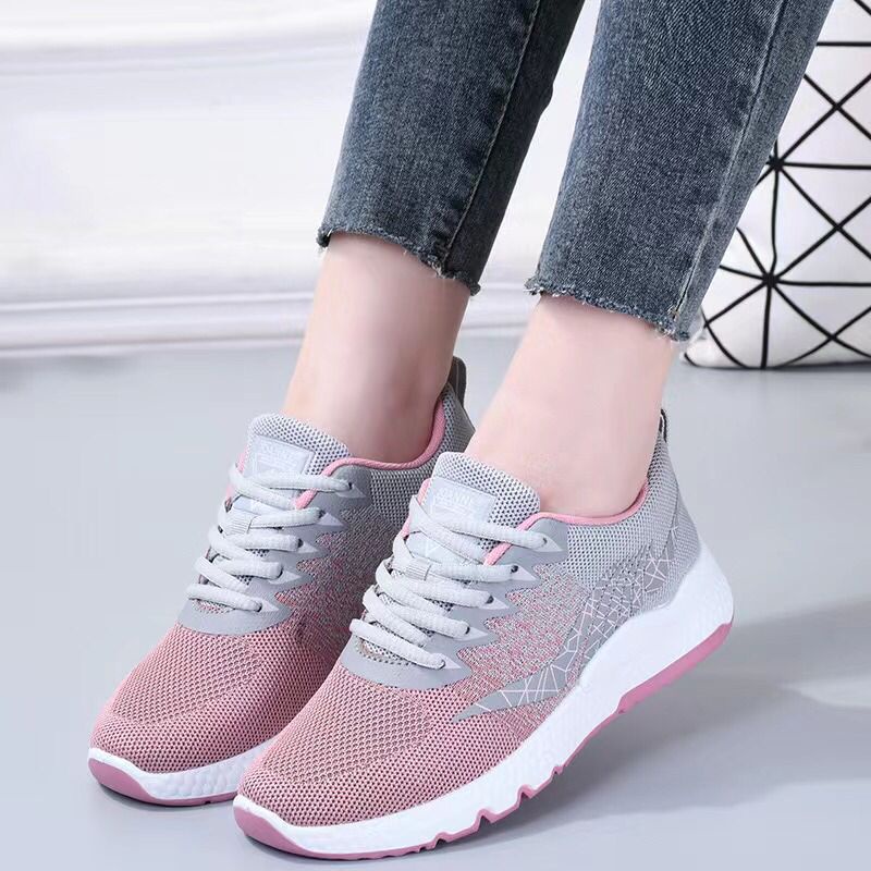 Sepatu Sneakers Olahraga Wanita Import #JN8295 Sepatu Import Premium Quality