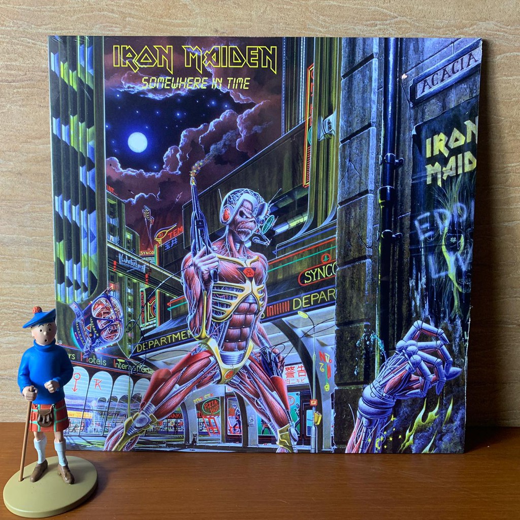 Piringan Hitam / Vinyl Iron Maiden - Somewhere in Time
