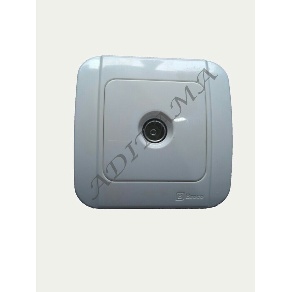 STOP KONTAK TV IB BROCO GALLEO/ BROCO GALLEOSOCKET OUTLET ANTENA TV