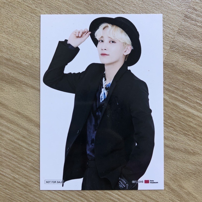 SEVENTEEN HMV MUSEUM JAPAN OFFICIAL BROMIDE YOON JEONGHAN (SHIBUYA PHOTOCARD POSTCARD)