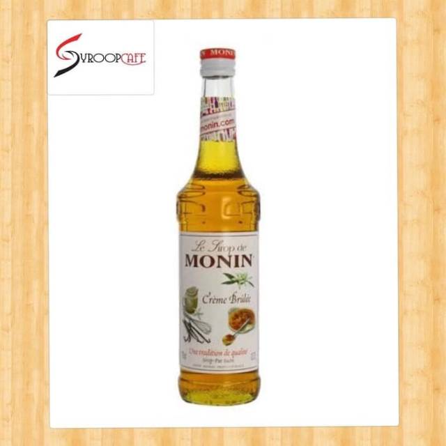 

Monin creme brulee syrup sirup sirop