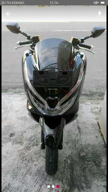 Spion vnd tomok kasca biru full cnc  aerox. N max. Pcx lokar. N semua motor