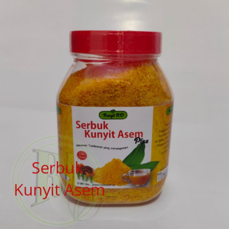 

Ready di toko ummu Serbuk Kunyit Asem RD 330gr