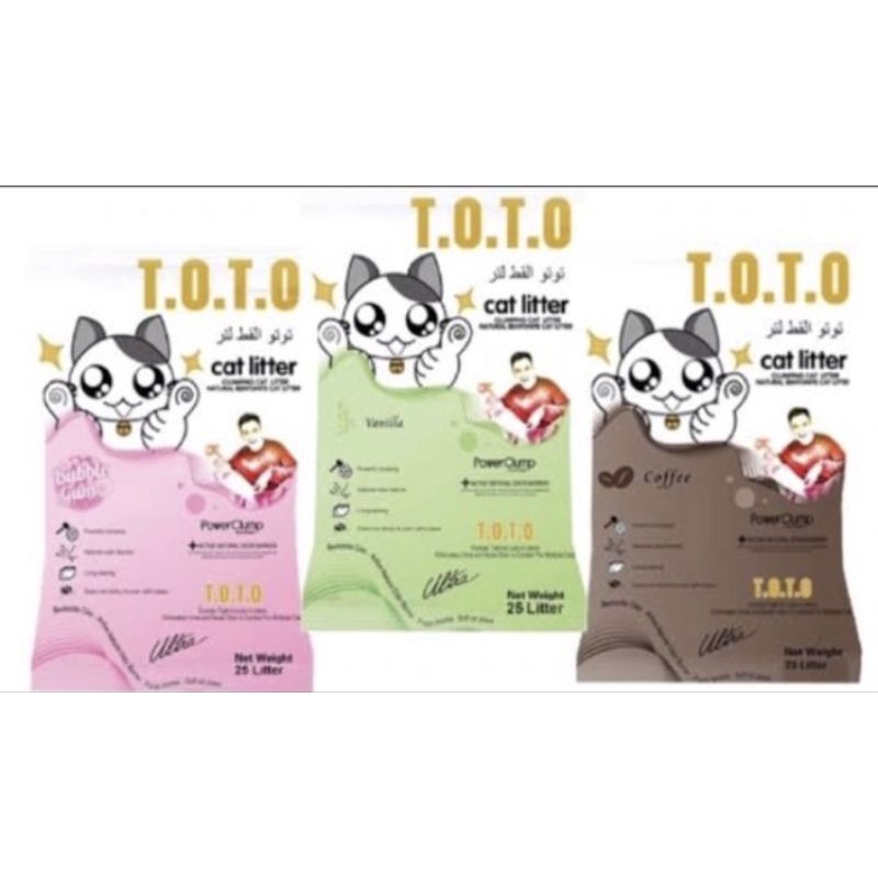 Pasir Kucing Toto Pasir Wangi Kucing Pasir Gumpal