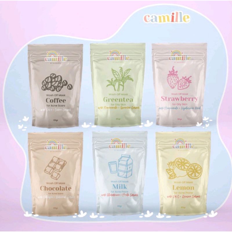 Masker Camille Beauty Ori / Masker Camille 1 box / masker camille beauty jerawat / masker camille 25