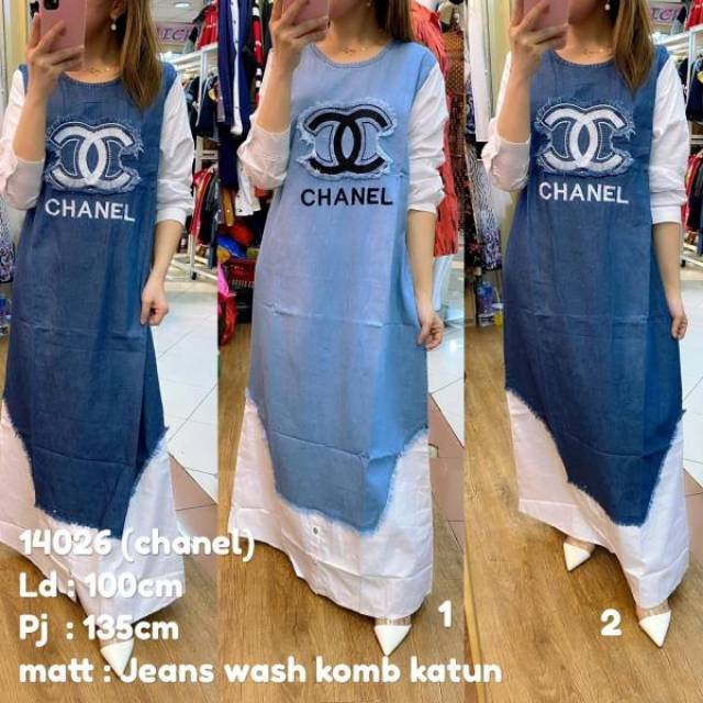 Gamis Chanel jeans