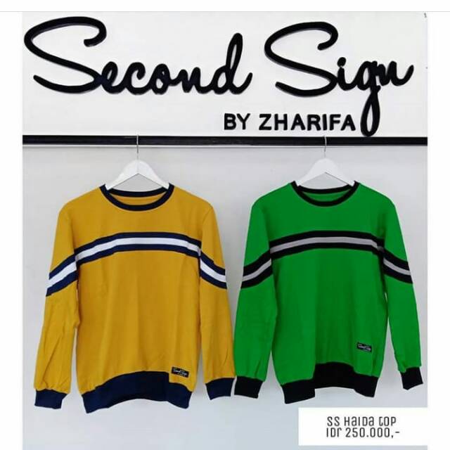 Top kaos by Second Sign ori sale 20%