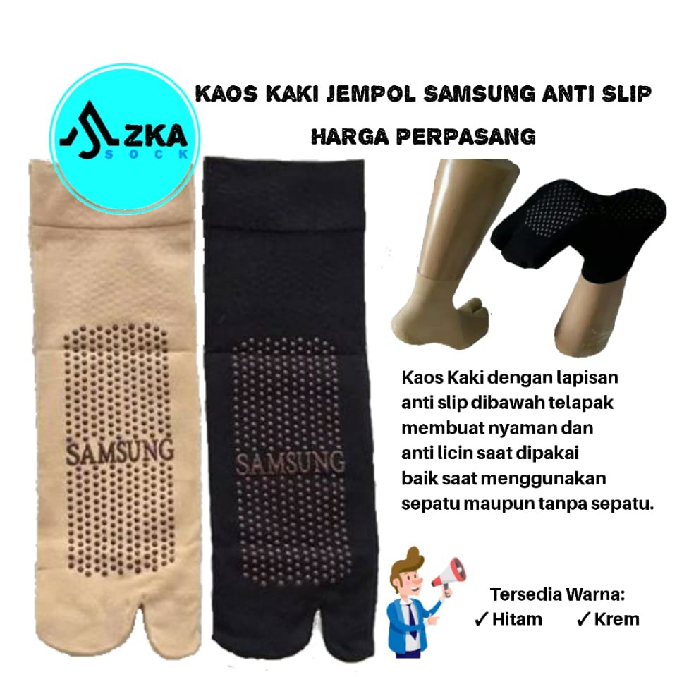 KAOS KAKI JEMPOL SAMSUNG ANTI SLIP (PER PASANG) ORIGINAL BX ANGEL