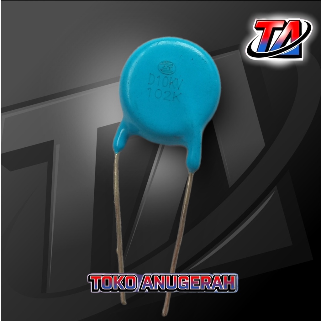 KAPASITOR 10KV 102K / 10KV102K