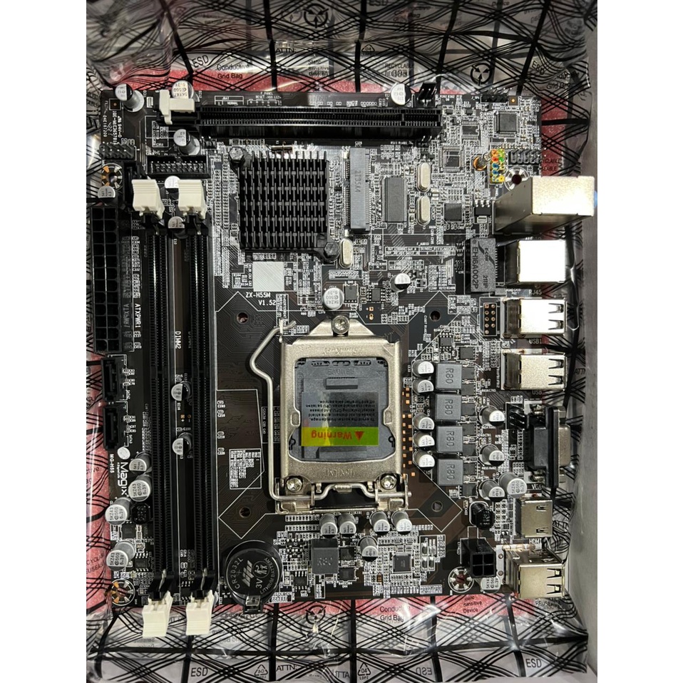 MOTHERBOARD MAGIX/BLACK PANTHER H55 SOCKET 1156 GARANSI RESMI