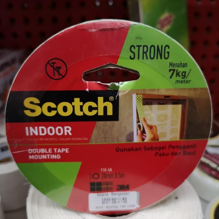 

[Cod] Mounting Double Tape Size 24 Mm X 5 M 3M Scotch 110 - 5A