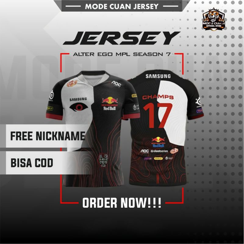 Jersey Alter Ego Season 6 - 7 Free Nickname