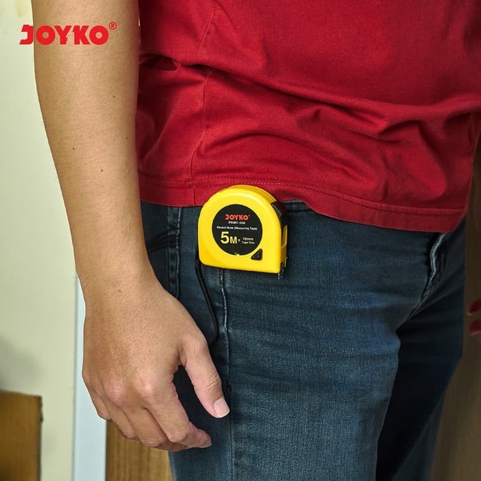 

Produk Pocket Ruler Measuring Tape Meteran Joyko Prmt 5 Meter Trendi
