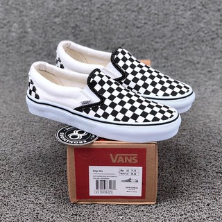 100% PREMIUM Sepatu Vans Slip On Slipon OG Checkerboard