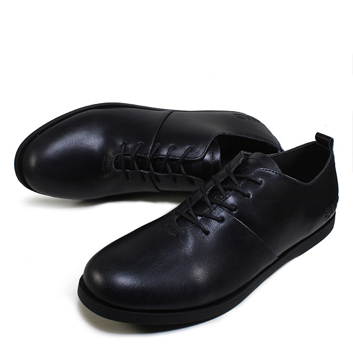 BIG SALE BRANDED !! Sepatu Pria Sauqi Vegas Black Casual Formal Kerja Kantor