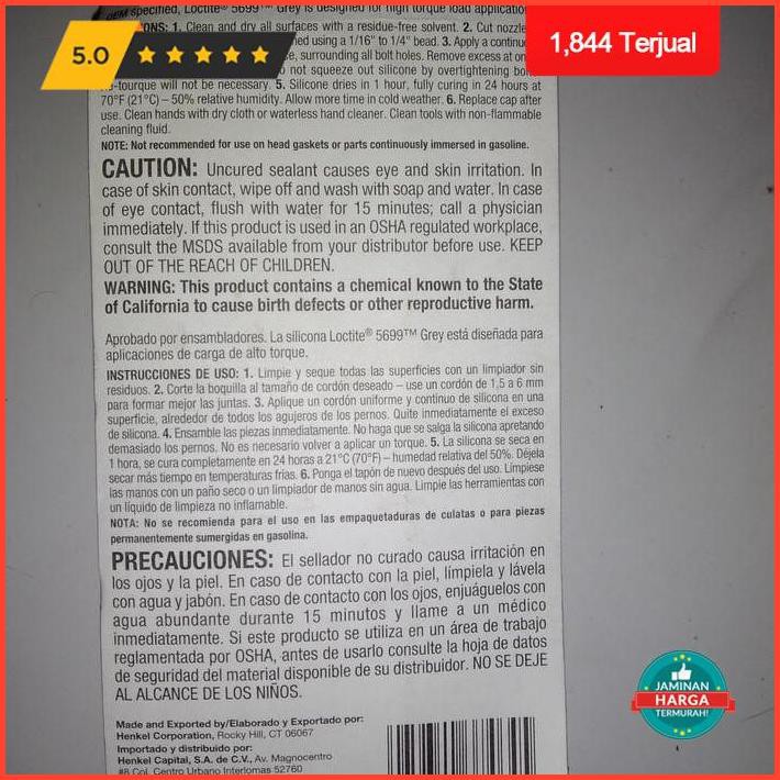 

Loctite Lem Gasket Limited