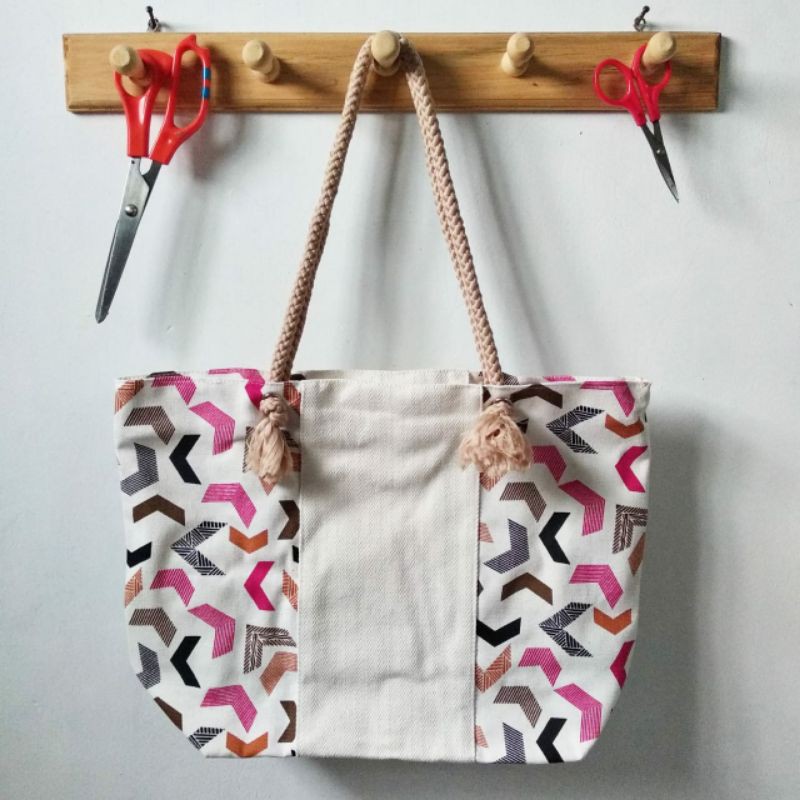 Totebag Kanvas Sumbu/Tas Kanvas Sumbu Modifikasi