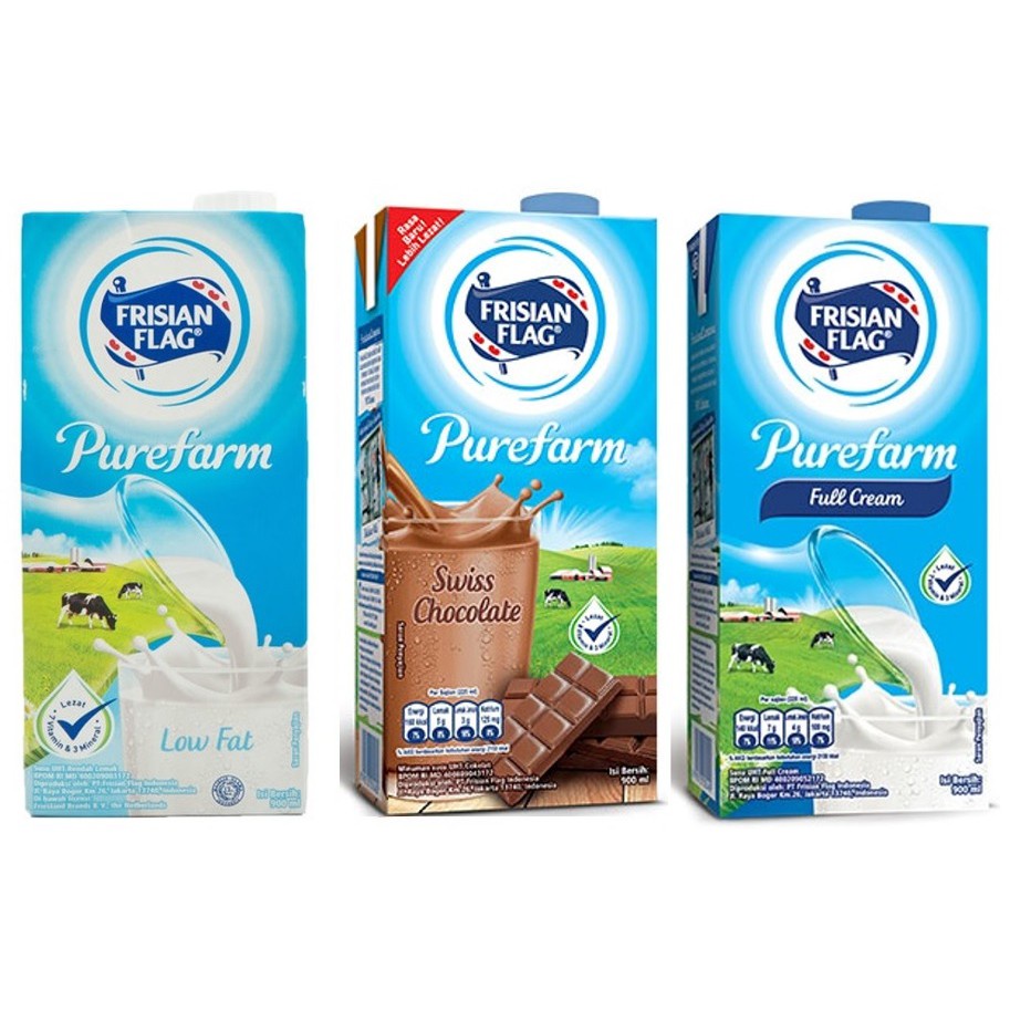 

FRISIAN FLAG Susu UHT Pack 946ml (Semua Rasa)