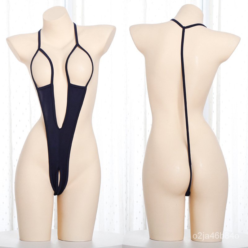 See Through Mini Micro Bikini Open Bra Sexy Lolita Cosplay Costumes Japanese Anime Character Outfit