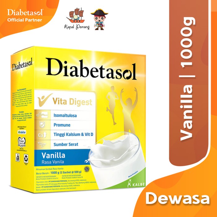 

Diabetasol 1000 gram Vanila