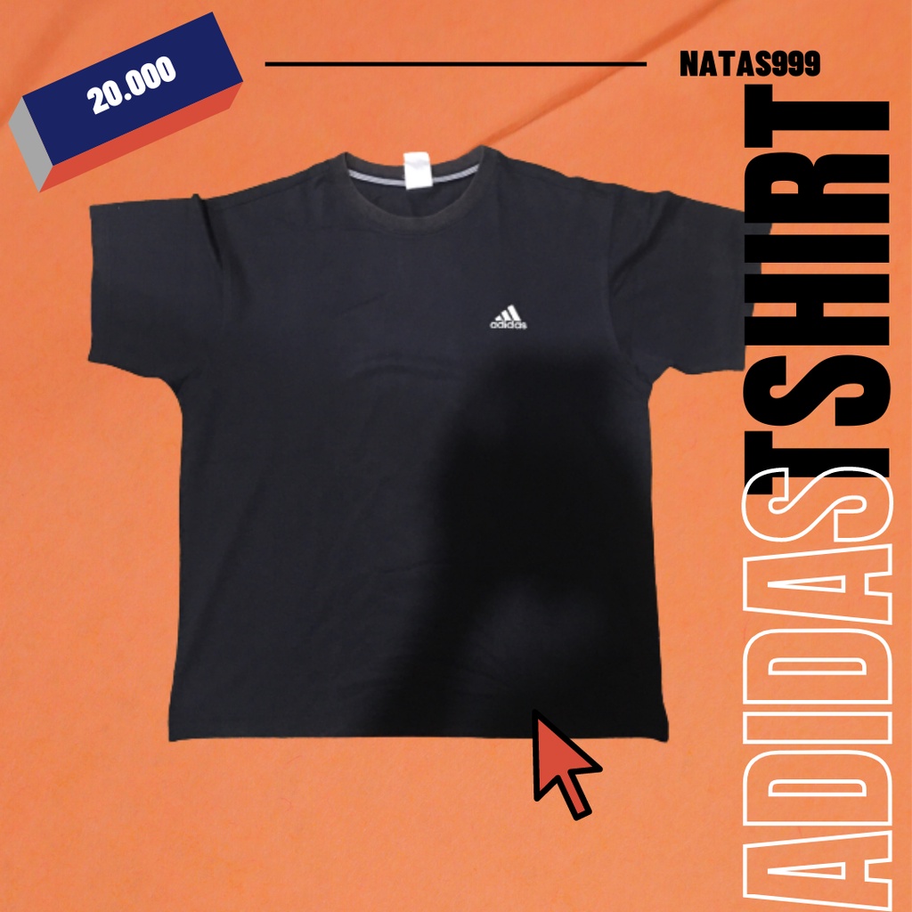 [THRIFTING] KAOS OLAHRAGA ADIDAS