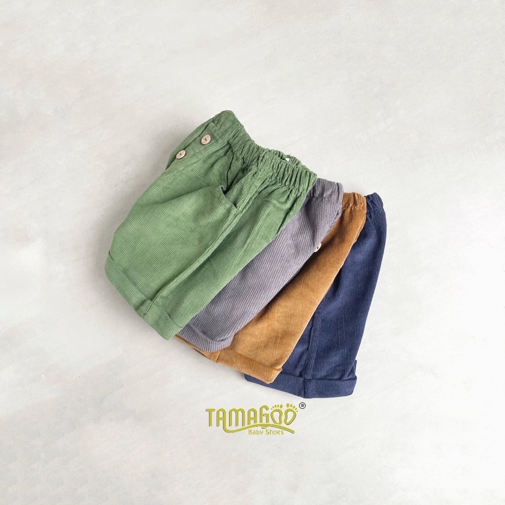 Celana Pendek Anak Corduroy - Roy Short Pants Lembut