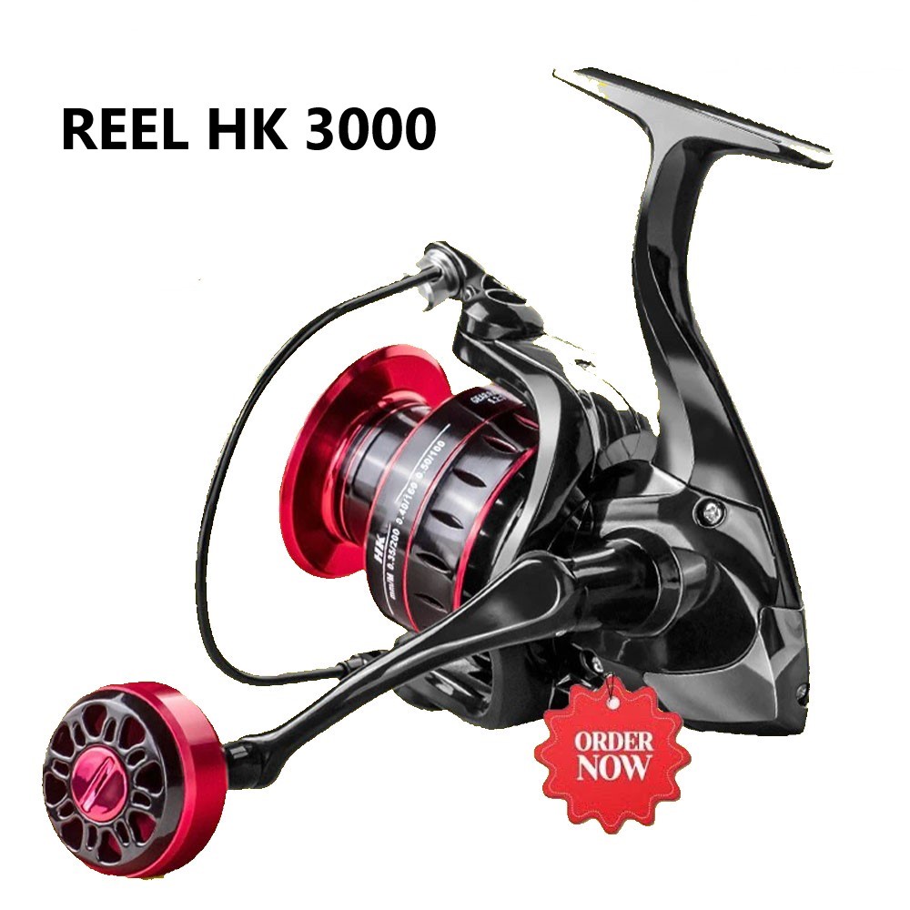 ORIGINAL Reel Pancing Fishing HK4000 / HK3000 - Alat pancing lengkap murah - Alat pancing ikan - Ree
