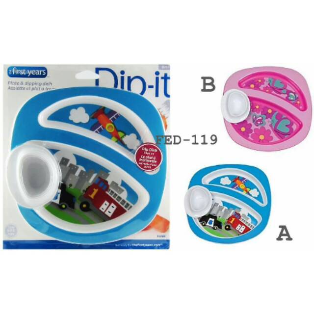 The first years dip-it plate