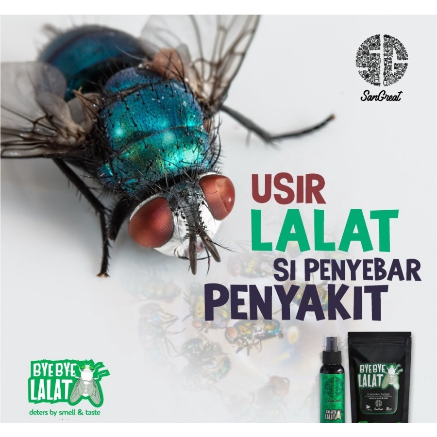 70g Bye Bye Lalat Gel Pengusir Lalat SanGreat Usir Lalat Anti lalat non pestisida-aman