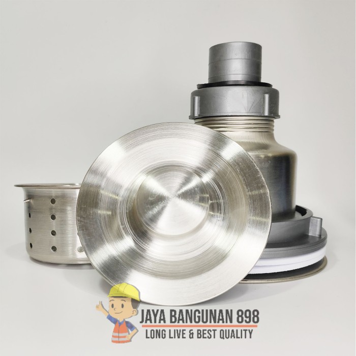 AFUR KERANJANG STAINLESS SARINGAN BAK CUCI PIRING JB898