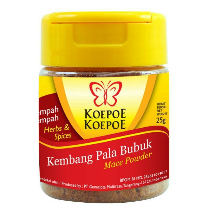 

KOEPOE Kembang Pala Bubuk 25 g Halal | Mace Powder