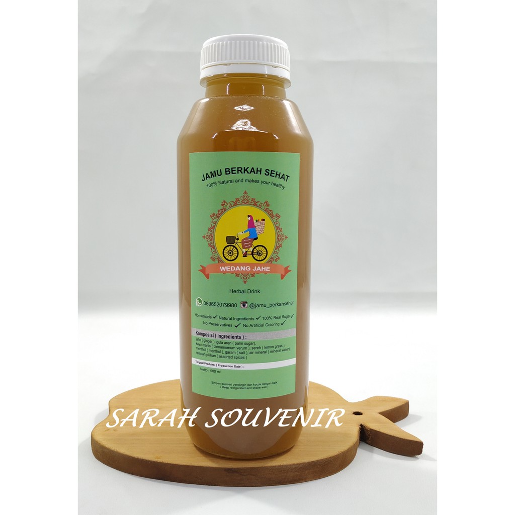 

Wedang Jahe 500 ML Jamu Berkah Sehat