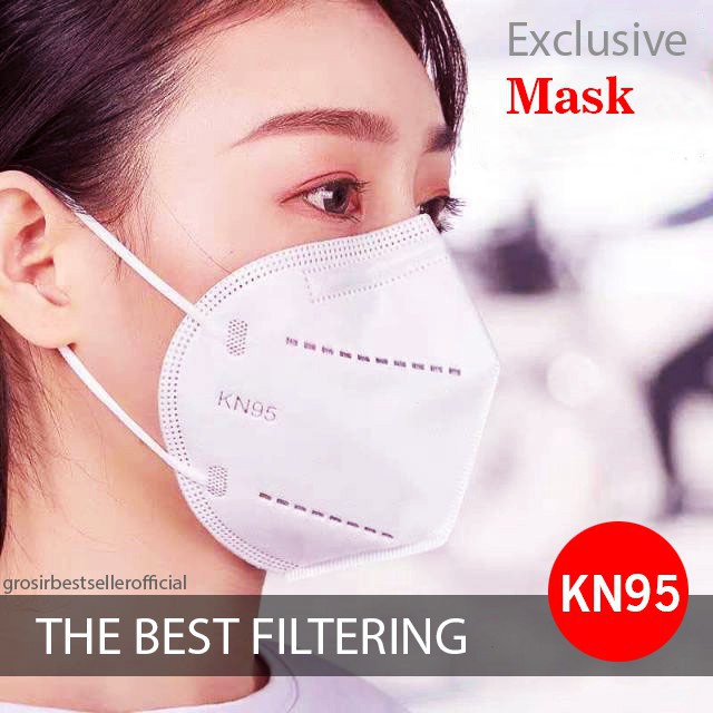 Jual MASKER KN95 MASKER ANTI VIRUS 5 PLY MASKER MEDIS MASKER KN 95 ...