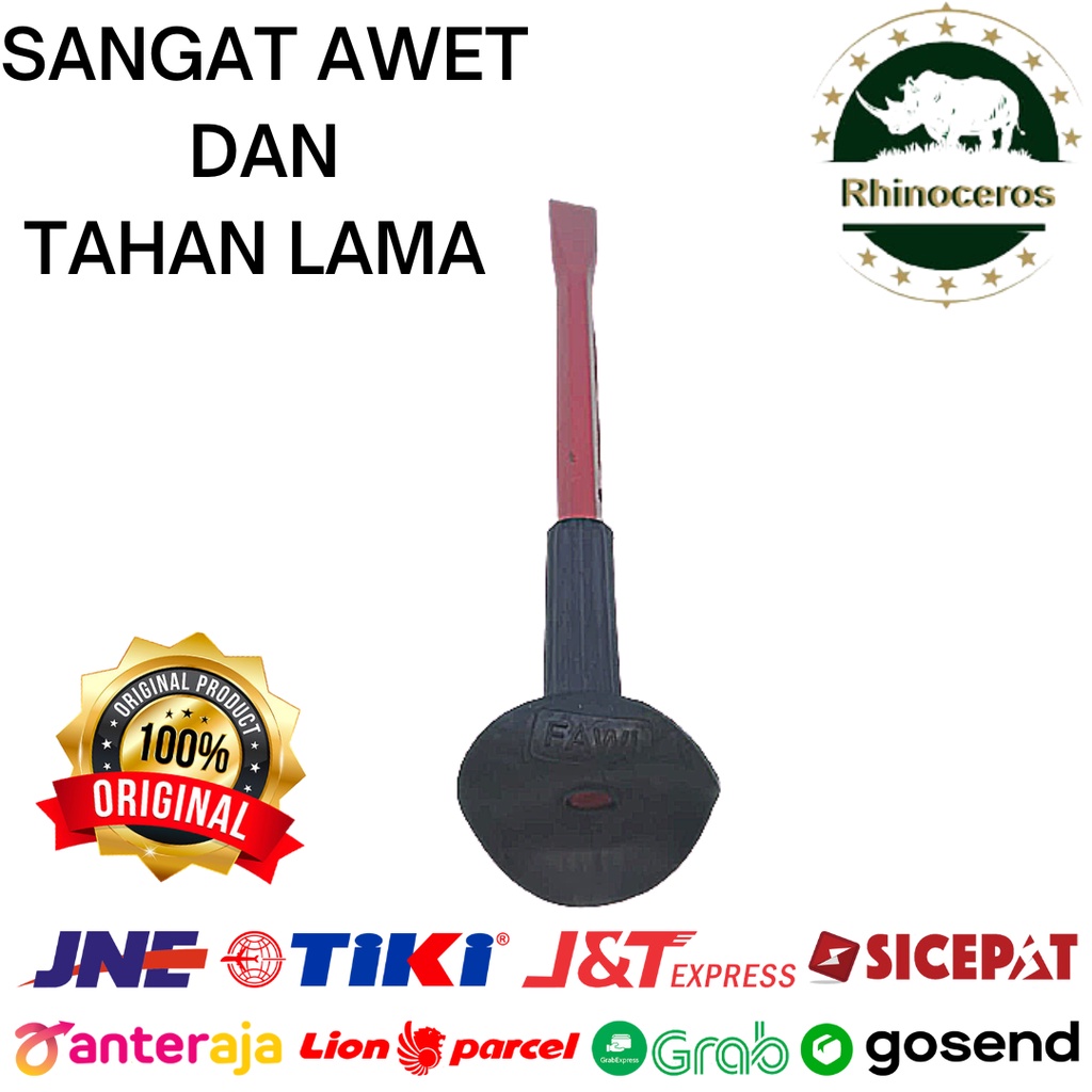 Betel Besi Topi Fawi Pahat Beton Ukuran 10 Dan 12Inch