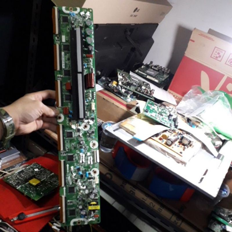 YMAIN SAMSUNG PS43F4500A1M - Y-SUS SAMSUNG PLASMA TV PS 43F4500 A1M MESIN TV PLASMA SAMSUNG