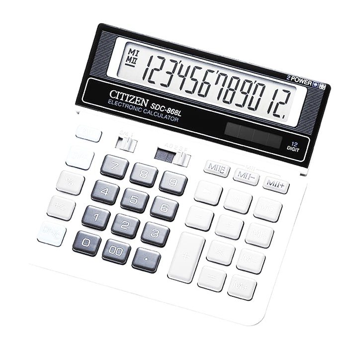 

Kalkulator Citizen - Kalkulator Meja - Kalkulator Ilmiah Calculator Citizen 12 Digit 868 L Produk